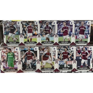 Panini Score Premier League 2021-22 การ์ดทีม West Ham United