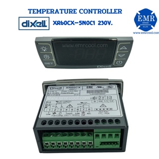 DIXELL (ดิคเซลล์) TEMPERATURE CONTROLLER XR60CX-5N0C1 ไฟ 230V.