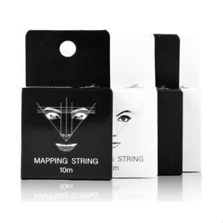 พร้อมส่งจากไทย❗❗ mapping string เส้นด้ายปักลายหมึกกำหนดตำแหน่งคิ้ว กล่องเส้นไหมกำหนดตำแหน่งคิ้วด้วยหมึก