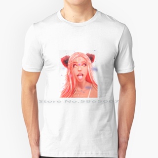 [S-5XL]Belle Delphine Fan Art T Shirt 100% Cotton Belle Delphine Fanart Anime Fan Art Manga Big Size 6xl Tee Gift F_53