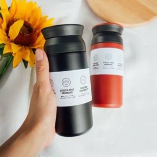 พร้อมส่ง/ขวดน้ำสแตนเลส Travel Tumbler ทั้งน้ำร้อนและน้ำเย็น แก้ว Double Wall ความจุ 480 ML ขวดน้ำสแตนเลสเก็บอุณหภูมิ