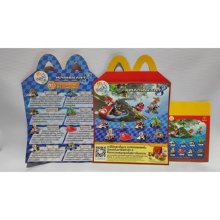 Happy meal Mcdonald แฮปปี้มีล แมคโดนัลด์ ใบโบว์ชัวร์ของเล่น และ สติกเกอร์ สภาพใหม่สะสม