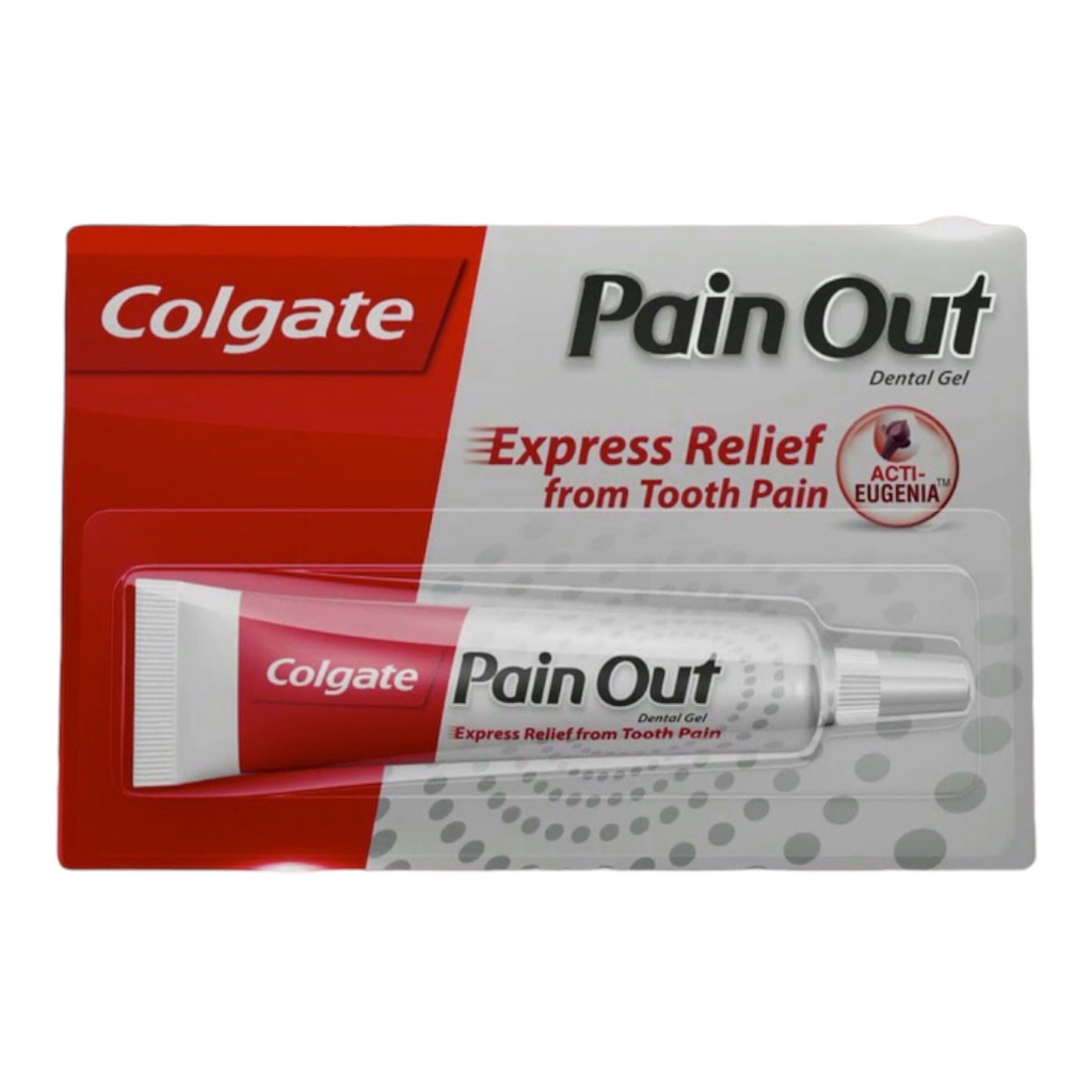 Colgate Pain Out 10g.คอลเกต เจลแก้ปวดฟันฉับพลัน 10 กรัม | Shopee Thailand