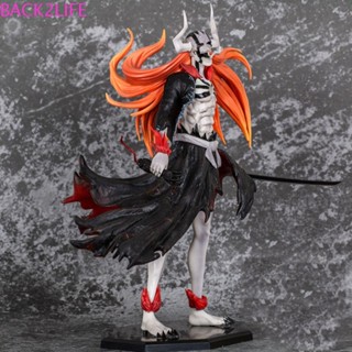 Back2life โมเดลฟิกเกอร์ PVC อนิเมะญี่ปุ่น Ichigo Kurosaki BLEACH สําหรับตกแต่งบ้าน