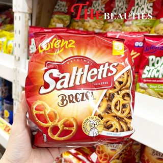 🔥🔥🔥  ️️   Lorenz Saltletts Brezel 150 G.  ลอเรนซ์ ซอลต์เลท เบรทเซล ขนมปังกรอบรสเกลือ 150 กรัม