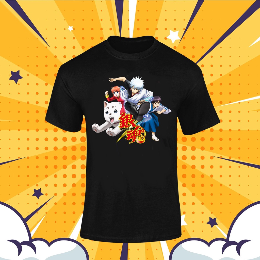 พร้อมส่ง-เสื้อยืดลายการ์ตูนคลาสสิก-กินทามะ-gintama-ญี่ปุ่น-japan-retro-anime-manga-อนิเมะ-มังงะ-size-s-m-l-xl-xxl-07