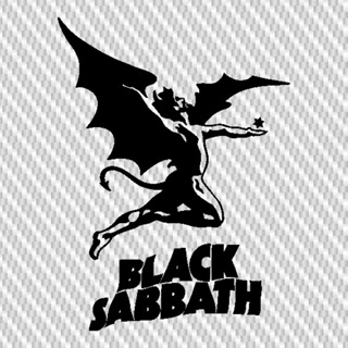 black sabbath2 สติกเกอร์  พีวีซีกันน้ำ ขนาด 7 x 9.5 cm ราคา ชิ้นละ 19 บาท