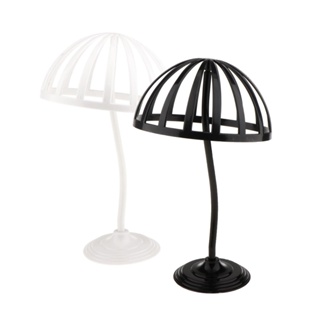 Hat Holder Displaying Freestanding Hat Home use Plastic White/Black 30cm