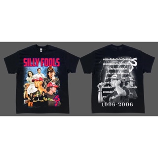 เสื้อยืดผ้าฝ้ายเสื้อยืดผ้าฝ้าย SILLY FOOLS -  Bootleg T-Shirt