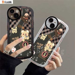 เคสโทรศัพท์มือถือ ยางนิ่ม ลายกระต่าย หมีนําโชค สําหรับ OPPO A17 A17K A57 2022 A77S A15 A15s A16 A16K A16e A74 A95 A54 A53 A12 A5S A7 A3S A31 A52 A83 A92 A37 F7 F9 A1K F1s Proud Life