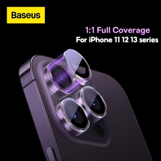 Baseus ป้องกันแสงสะท้อน เต็มรูปแบบ ตัวป้องกันเลนส์กล้อง กระจกมุม ตัวป้องกันเลนส์ สําหรับ iphone 14 13 12 11 pro max