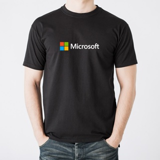 [COD]เสื้อยืด ผ้าฝ้าย ลาย Microsoft Icon Geek Hacker คุณภาพดี สําหรับผู้ชาย เพื่อน สามีS-5XL_04