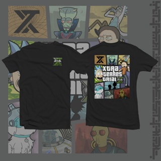 S-5XL เสื้อผ้าคู่รักชายหญิง เสื้อเชิ้ต เสื้อยืด Xtraterrestrial - เสื้อเอเลี่ยน GTA