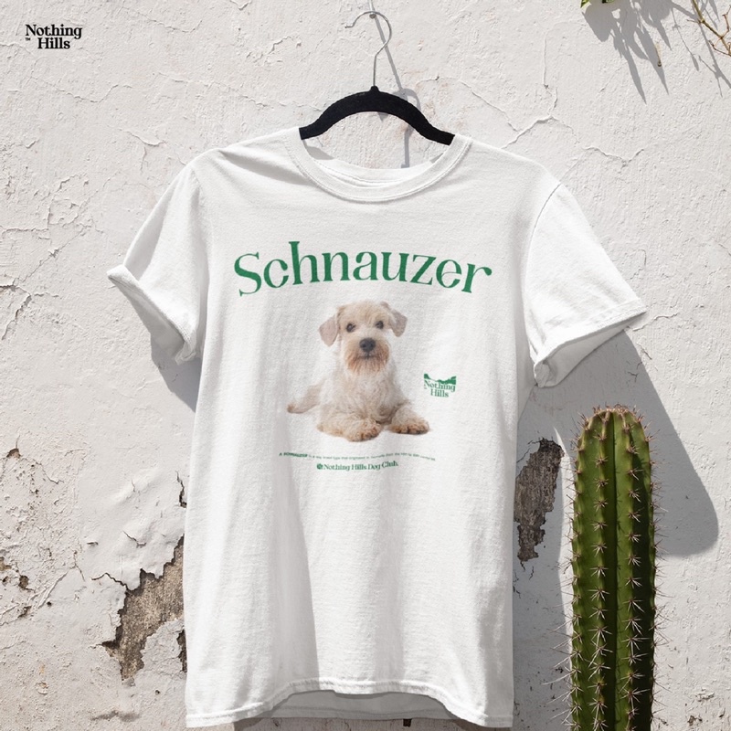 เสื้อยืดลาย-schnauzer-ชเนาเซอร์-classic-cotton-unisex-by-nothing-hills-01