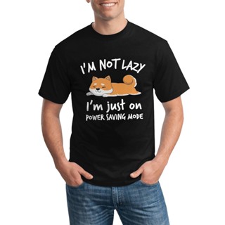 New Arrival Fashion Gildan Tshirts Special Recommendation IM Not Lazy Shiba Inu Loafer Dog Laziness_02