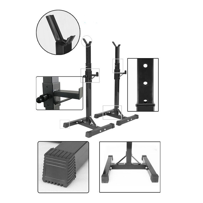 แร็ควางบาร์เบล-ปรับความสูงชั้นวางบาร์เบล-แท่นยกบาร์เบล-บาร์เบล-ที่วางบาร์เบล-แท่นวางบาร์เบล-squat-rack-barbell-rack