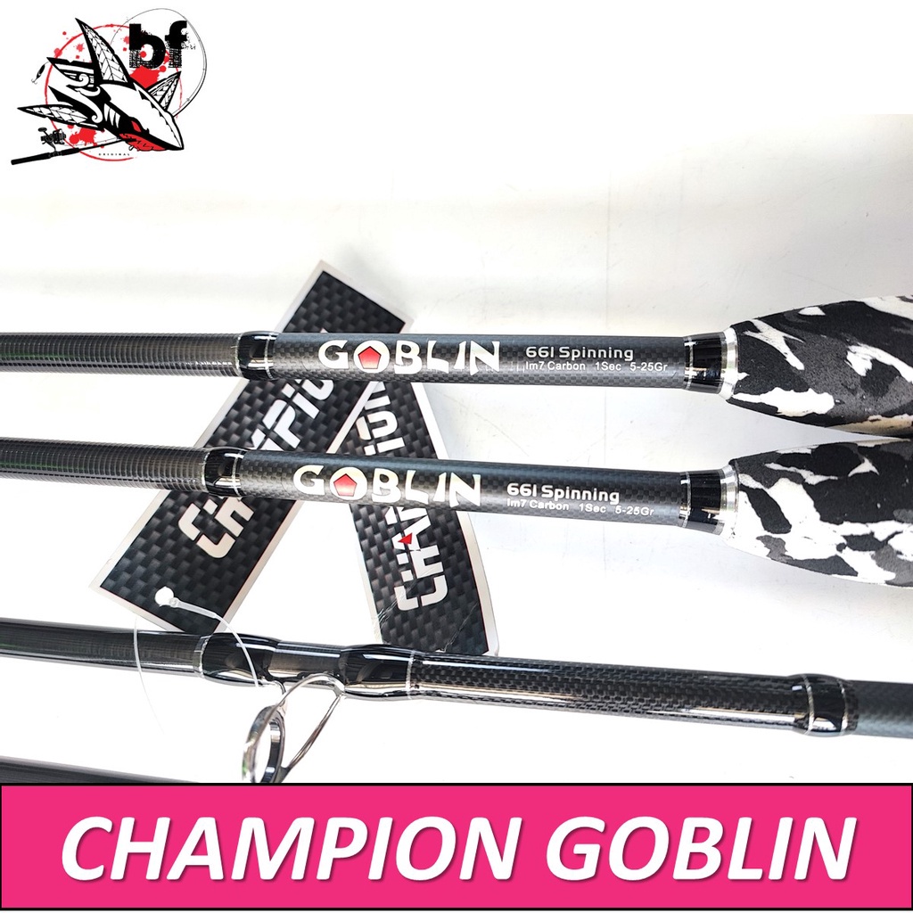 คันตีเหยื่อปลอม-champion-goblin-เวท8-17lb