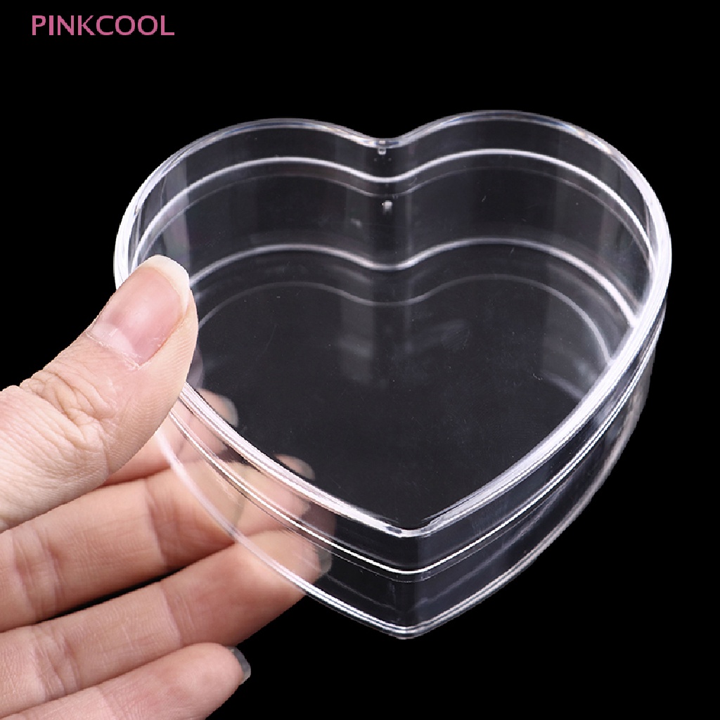 pinkcool-ขวดเปล่า-รูปหัวใจ-กล่องขนม-บรรจุภัณฑ์-ขวดโหล-เล็บ-ศิลปะ-ที่เก็บเครื่องสําอาง-ขายดี