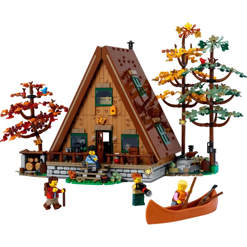 กล่องสวย-พร้อมส่ง-lego-21338-a-frame-cabin-เลโก้ของใหม่-ของแท้-100