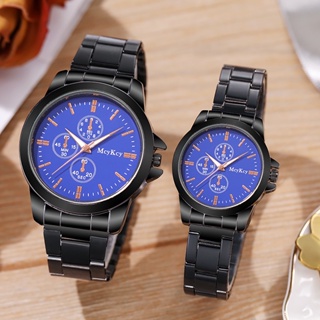 นาฬิกาข้อมือควอตซ์ แบบบางพิเศษ หรูหรา เหมาะกับของขวัญ แฟชั่นคู่รัก สําหรับผู้ชาย และผู้หญิง