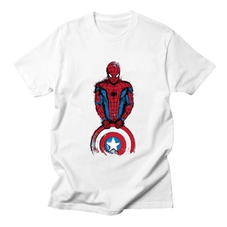 Summer Newest Men T Shirt Funny Cool Superhero Batman Printed Man Spider Man T-Shirt Short Sleeve Design Tee Shirts_08
