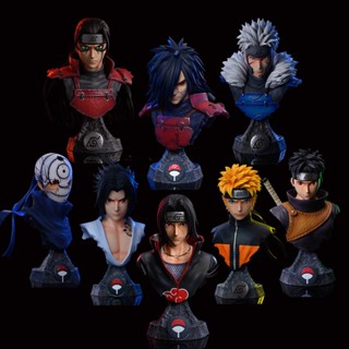 ใหม่ โมเดลฟิกเกอร์นารูโตะ Uchiha Madara Sasuke Uchiha Obito GK