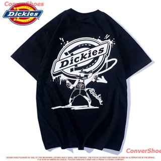 เสื้อยืดลำลอง Dickies เสื้อยืดแขนสั้นครึ่งแขนเนื้อผ้าฝ้ายสไตล์คลาสสิกสําหรับผู้ชายและผู้หญิง Short sleeve T-shirts