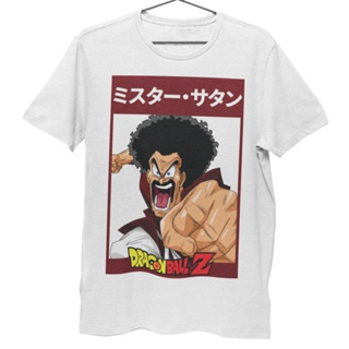 เสื้อยืด Unisex รุ่น Mr. Satan มิสเตอร์ซาตาน Edition T-Shirt ดราก้อนบอลแซด Dragon Ball Z 100%cotton comb_04_04