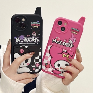 เคสโทรศัพท์มือถือ TPU นิ่ม แบบฝาพับกระจก สําหรับ iphone Case 14 Pro Max 13 Pro Max 12 Pro Max