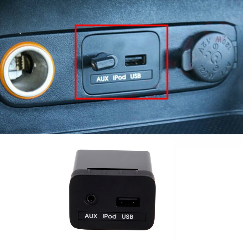 aux-ซ็อกเก็ตแจ็ค-usb-abs-aux-สําหรับเครื่องอ่าน-usb-kia-sportage-ipod-aux-port-961103w500-96110-3w500