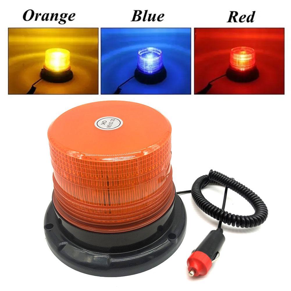 ไฟเตือนฉุกเฉิน-led-12v-24v-สีเหลือง-สีฟ้า-สําหรับติดรถยนต์-ยานพาหนะ