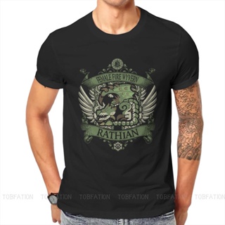 Monster Hunter Game RATHIAN T Shirt Harajuku Alternative High Quality Tshirt Big Size O-Neck Men Clothes_06_03