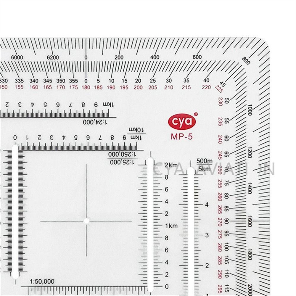 alisond1-ไม้โปรแทรกเตอร์นําทาง-ไม้บรรทัด-mp-5-แผนที่-ทรงสี่เหลี่ยม