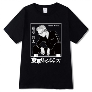 2021 Japanese Anime Tokyo Revengers Tetta Kisaki Harajuku Summer Short-sleeve Male T-shirt Oversized T Shirt Best S_07