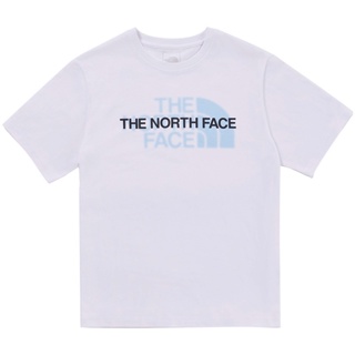 เสื้อยืดแขนสั้น ผ้าฝ้ายแท้ พิมพ์ลาย TheNorthFace North UE แฟชั่นฤดูใบไม้ผลิ และฤดูร้อน สําหรับผู้ชาย | 7qquยืด.สบาย.รัก