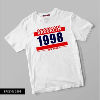 Brooklyn 1998 Shirt Minimalist Graphic &amp; Statement Tees, Round neck Shirt , Graphic Customize Shirt_03