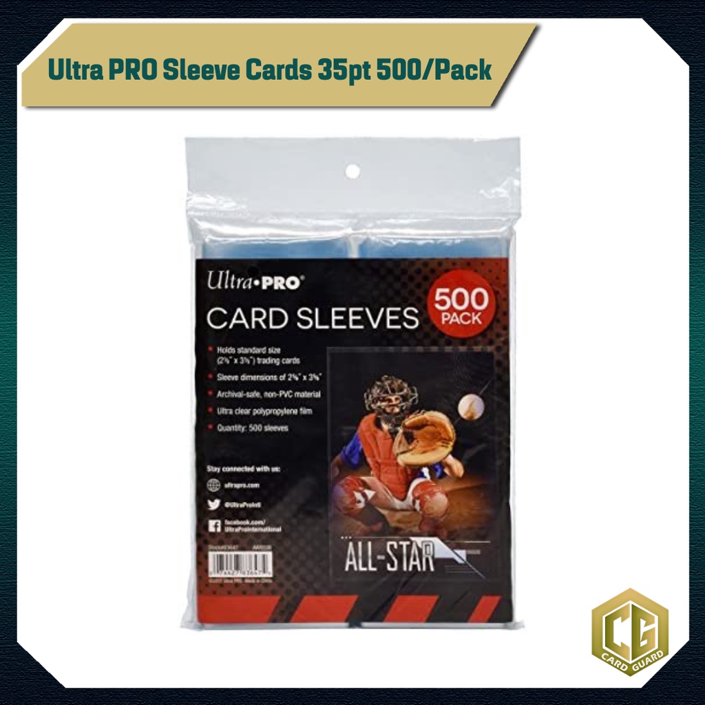 [Card Guard] Ultra Pro Sleeve Cards 35pt 500/pack (1แพค มี 500ซอง