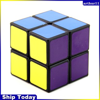 Arthur Lanlan Magic Cube 2x2 ลูกบาศก์ความเร็วสปริง ปรับได้ เรียบลื่น