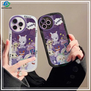 เคสโทรศัพท์มือถือแบบนิ่ม TPU ลายภาพวาดสีน้ํามัน รูปโปเกม่อน StellaLou สีม่วง สําหรับ OPPO A78 A58 A17 A57 2022 A15 A16 A16K A54 A53 A12 A5S A7 A3S A31 A52 A83 A92 A37 F9 A1K F1s