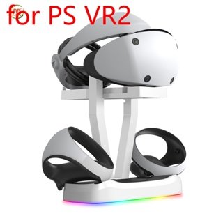 แท่นชาร์จแม่เหล็ก พร้อมไฟ RGB สําหรับ PS VR2