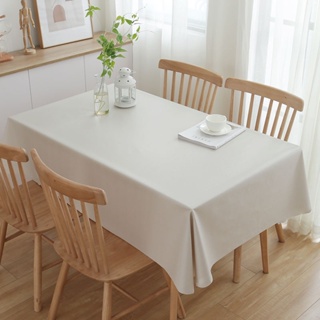 [พร้อมส่ง] ผ้าปูโต๊ะพลาสติก PVC กันน้ํา กันน้ํามัน กันลวก แบบเรียบง่าย สไตล์นอร์ดิก สําหรับตกแต่งบ้าน