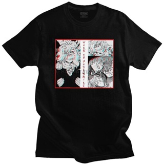 Cotton T-Shirt Tomura Shigaraki My Hero Academia League Of Villains T Shirt Men Short-Sleeve Anime Manga s Printed _04