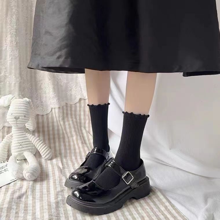 สปอตสินค้า-ถุงเท้าลูกไม้แฟชั่นน่ารักอเนกประสงค์ถุงเท้าโลลิต้า
