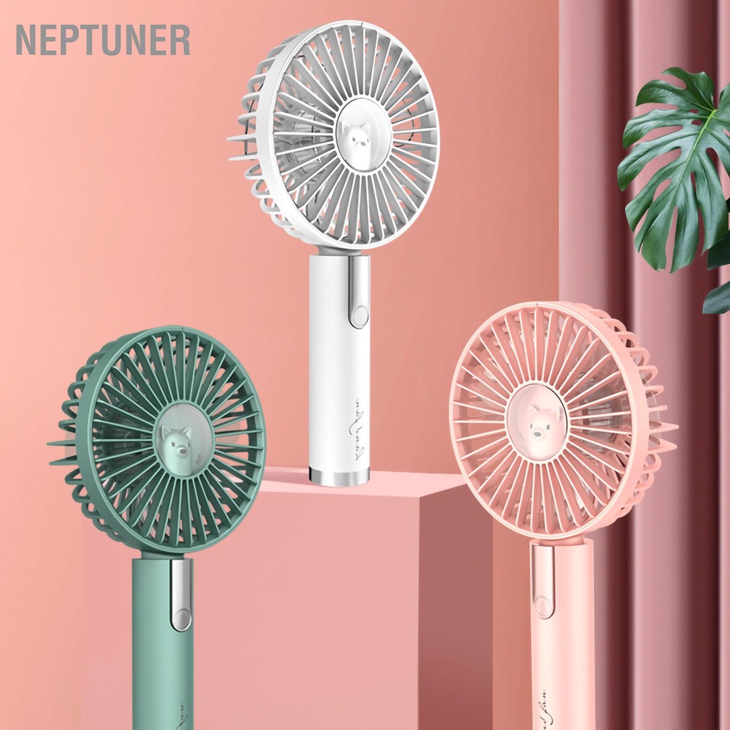 neptuner-พัดลมตั้งโต๊ะไฟฟ้า-ขนาดเล็ก-ไร้แปรงถ่าน-ชาร์จ-usb