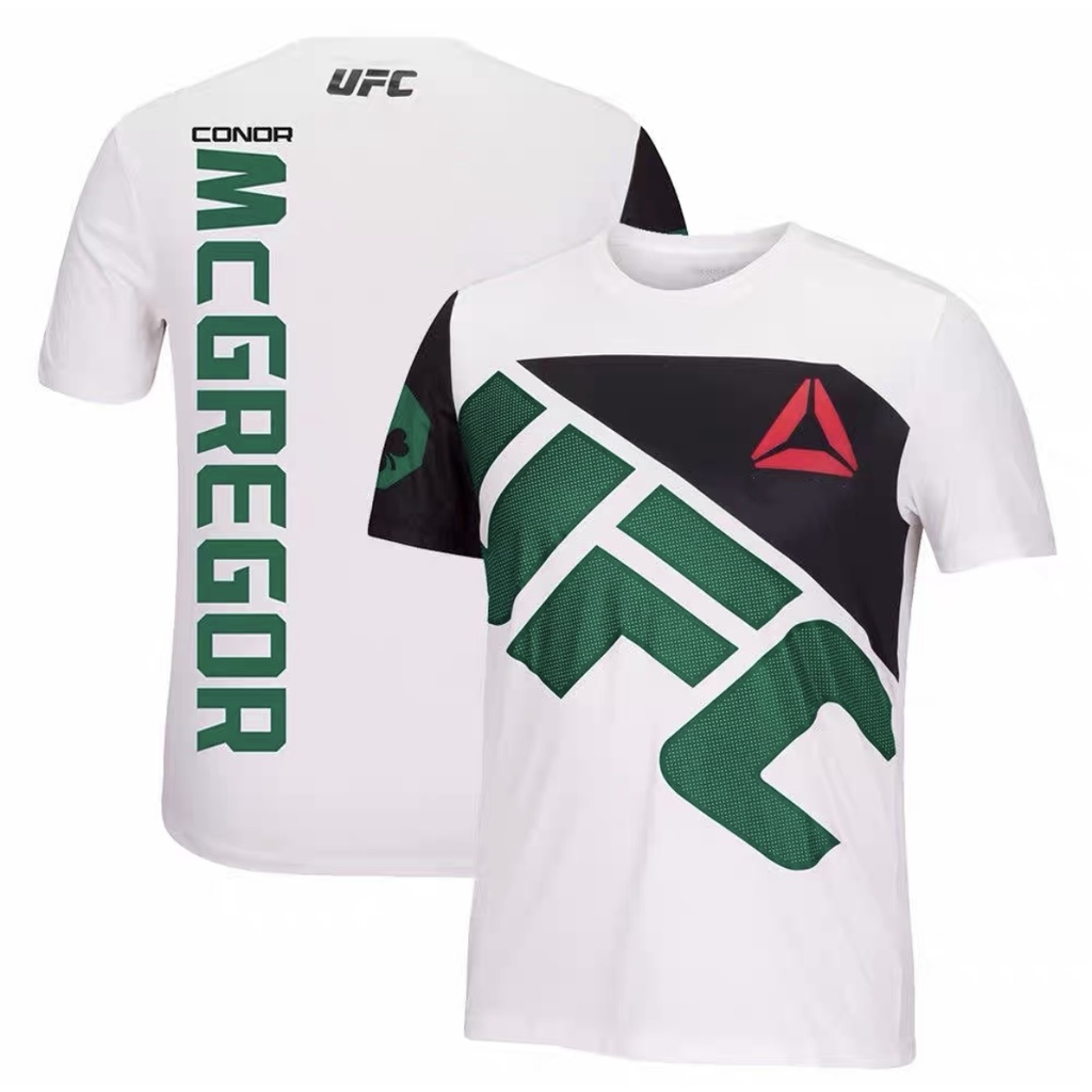 ชายมวย Sanda แขนสั ้ น UFC Connor McGregor MMA ไม ่ จํากัดผสมศิลปะการต ...
