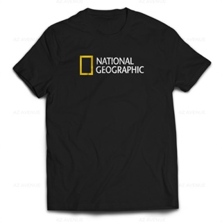 เสื้อยืด แขนสั้น พิมพ์ลาย National Geographic Streetwear 180GSM Baju [XS-3XL] NGE-0001