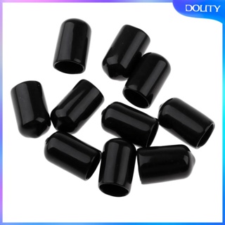 [dolity] ปลอกยางสวมหัวไม้คิวพูล บิลเลียด ขนาด 12 มม. 10 ชิ้น