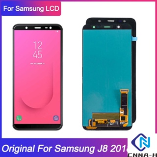 หน้าจอแสดงผลสัมผัส LCD แบบเปลี่ยน สําหรับ SAMSUNG Galaxy J8 2018 Galaxy J810 J810F SM-J810M