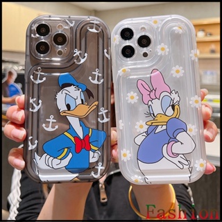Donald Duck Cartoon soft Silicone case for iPhone14promax เคสไอโฟน11 ใส เคสไอโฟน11promax กันกระแทก เคสซิลิโคน13 เคสiPhone12 12Pro 12promax เคสiPhone14 casei14Pro 14พลัส cases
