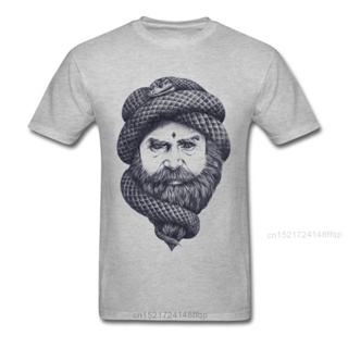 Mind Control T Shirt Men Arab Style T-shirt Snake Tshirt Print Unique Streetwear Hip Hop Top 80s Retro Clothing Cot_01